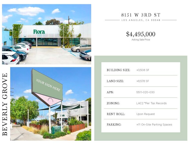 More Photos Of 8151 W 3rd St, Los Angeles Storefront For Sale
