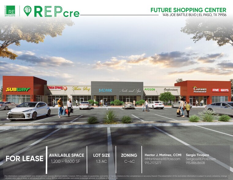 Primary Photo Of 1416 Joe Battle Blvd, El Paso Freestanding For Lease