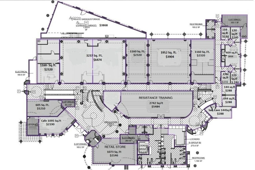 More Photos Of 73600 Alessandro Dr, Palm Desert Health Club For Lease