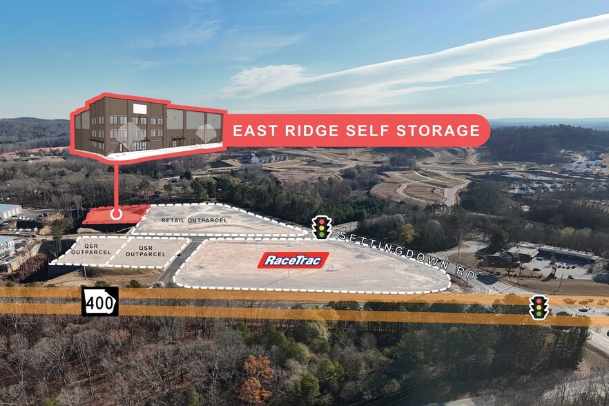 Primary Photo Of 4540 East Ridge Dr, Cumming Self Storage For Sale