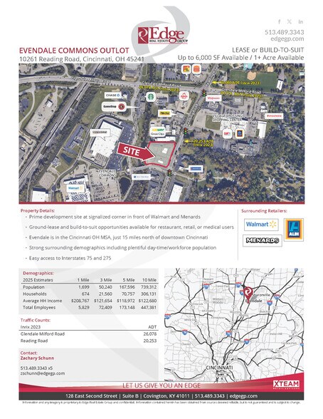 More Photos Of 10261 Reading Rd, Cincinnati General Retail For Lease