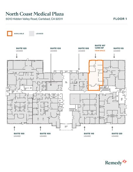 More Photos Of 6010 Hidden Valley Rd, Carlsbad Medical For Lease