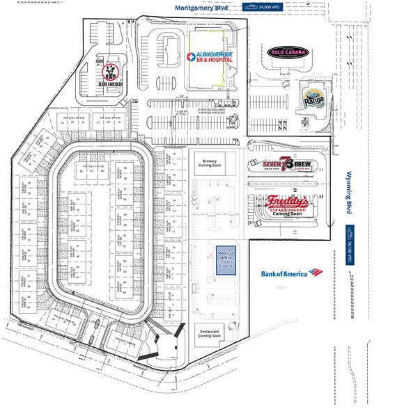 More Photos Of 4401 Wyoming Blvd NE, Albuquerque Land For Lease