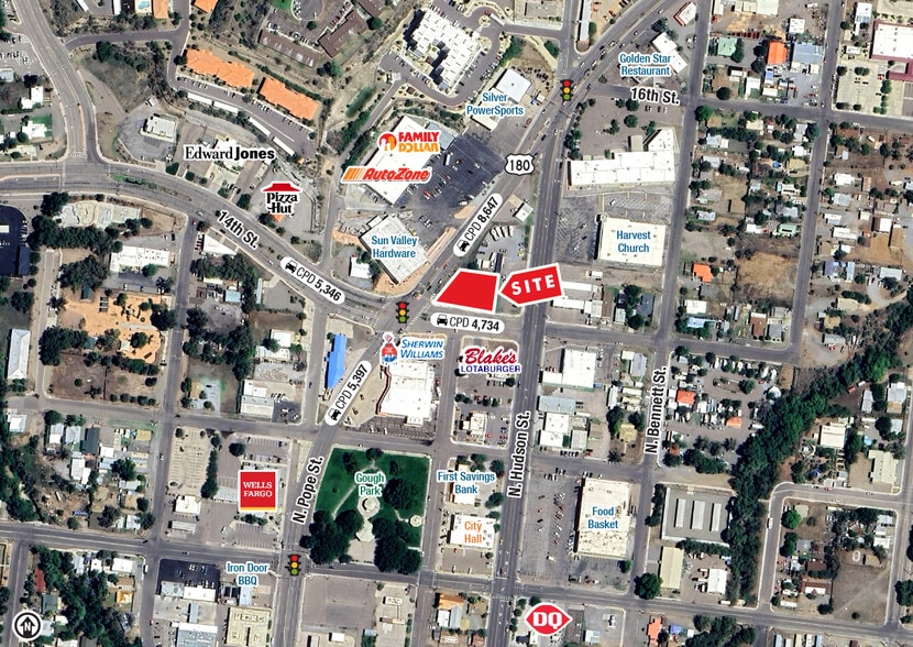 Primary Photo Of 201 E 14th St, Silver City Fast Food For Sale