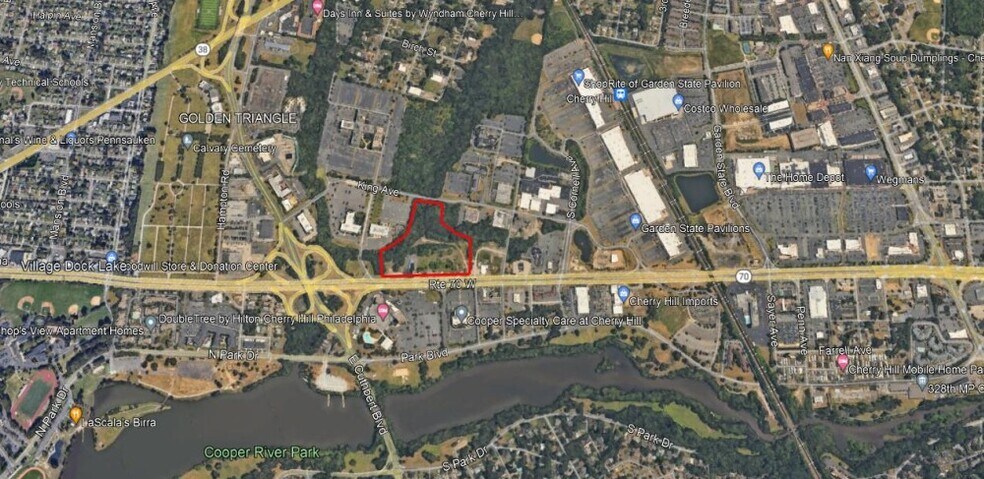 Primary Photo Of 2348 Route 70 W, Cherry Hill Land For Sale