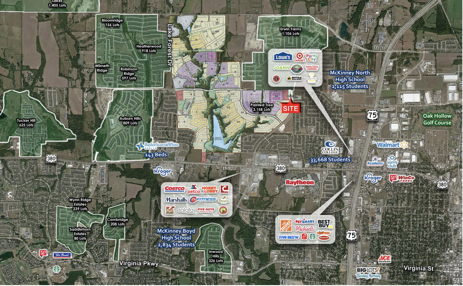 SWQ of Wilmeth Rd & Hardin blvd, McKinney, TX 75071 - Retail For Lease ...