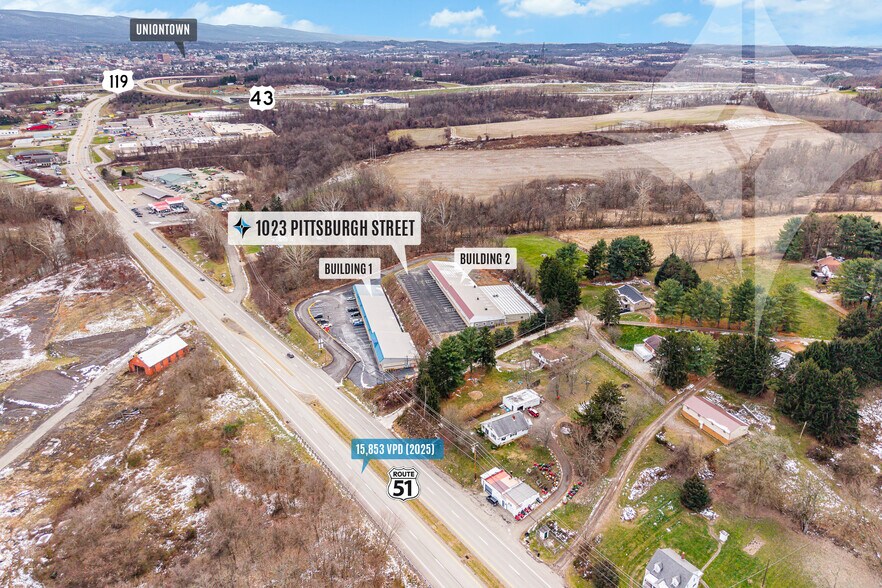 More Photos Of 1023 Pittsburgh Rd, Uniontown Freestanding For Lease