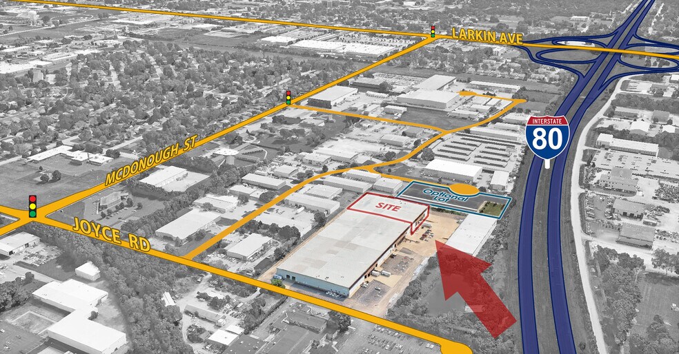 More Photos Of 540-580 Joyce Rd, Joliet Warehouse For Lease