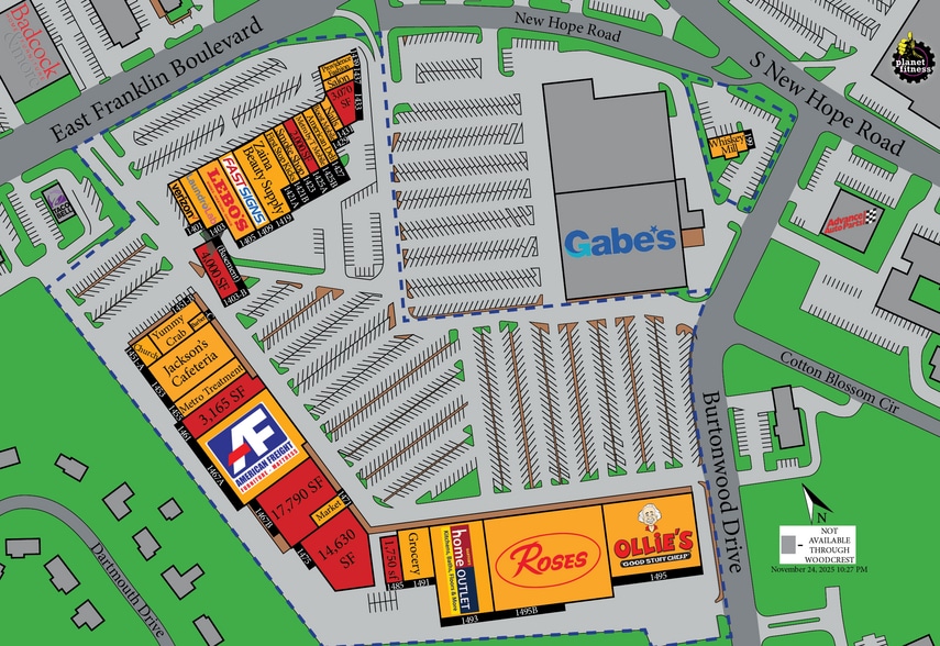 More Photos Of 1403-1493 E Franklin Blvd, Gastonia Unknown For Lease