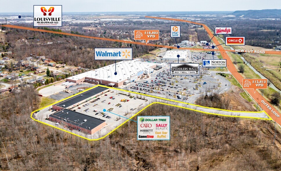 More Photos Of 161-165 Outer Loop, Louisville Unknown For Lease