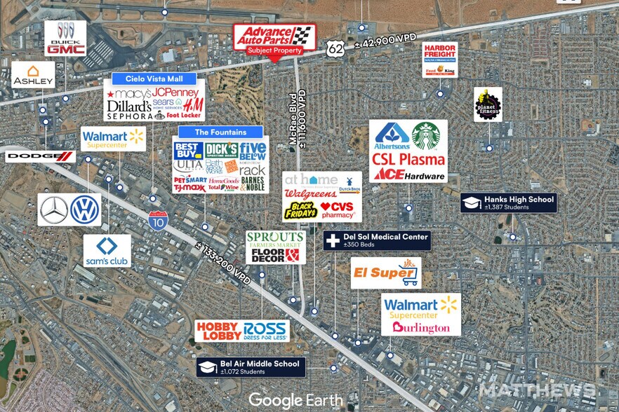 More Photos Of 9426 Montana Ave, El Paso Freestanding For Sale