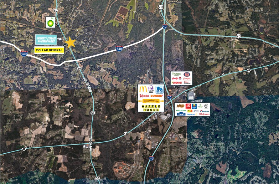 More Photos Of 3725 Benson Rd, Garner Land For Sale