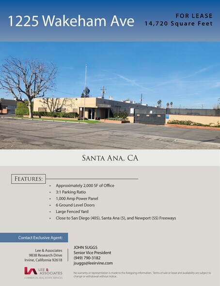 More Photos Of 1225 Wakeham Ave, Santa Ana Manufacturing For Lease