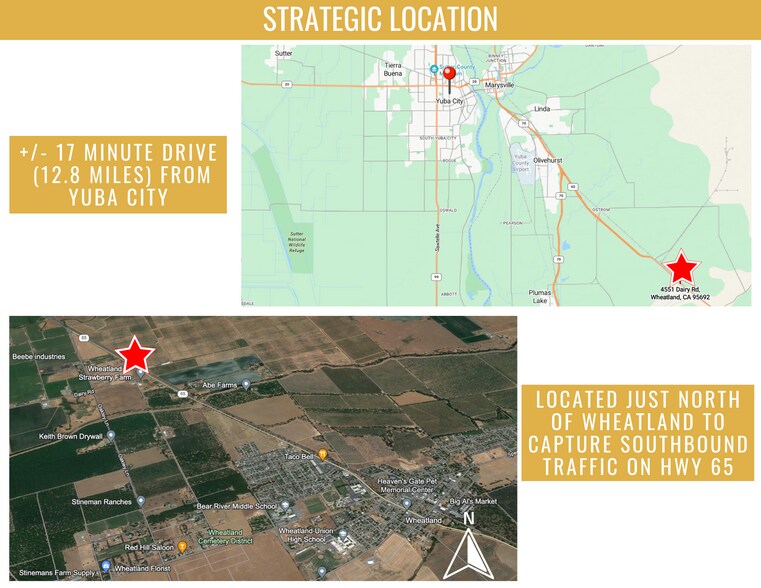 More Photos Of 4551 Dairy Rd, Wheatland Land For Sale