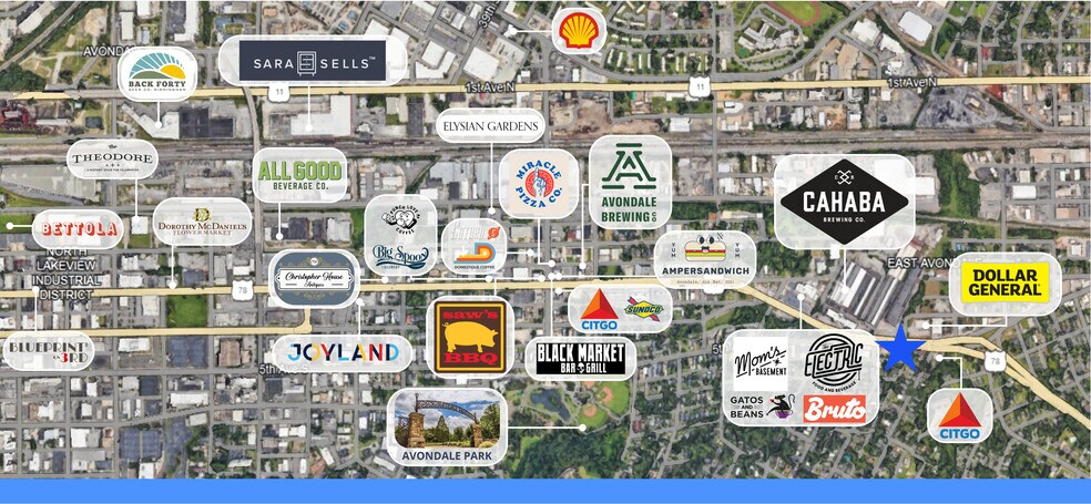 More Photos Of 4607 5th Ave S, Birmingham Service Station For Sale