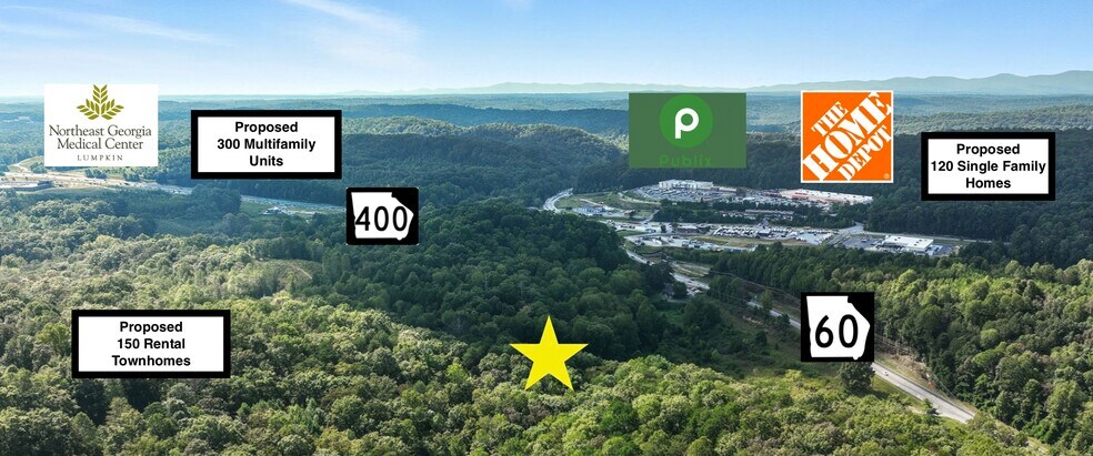 More Photos Of 0 S Chestatee st, Dahlonega Land For Sale