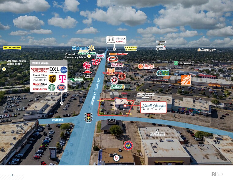 More Photos Of 2300 S Georgia, Amarillo Restaurant For Lease