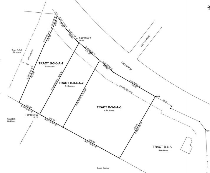 More Photos Of 4027 U.S. 61 Hwy, Saint Francisville Land For Lease