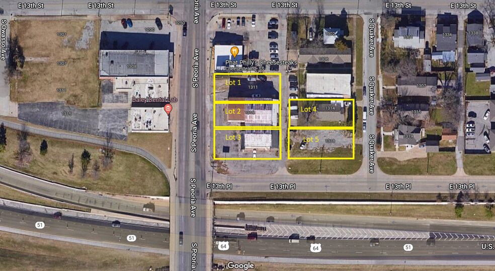 More Photos Of 1319 S Peoria Ave, Tulsa General Retail For Lease