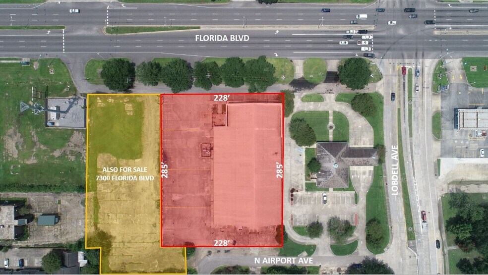 More Photos Of 7330 Florida Blvd, Baton Rouge Freestanding For Sale