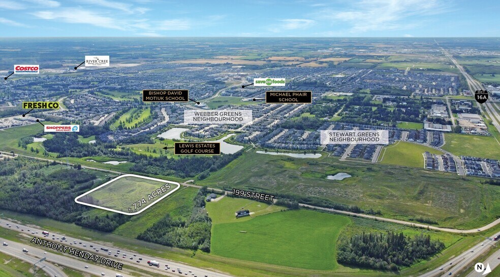 Primary Photo Of 9403 199 St NW, Edmonton Land For Sale