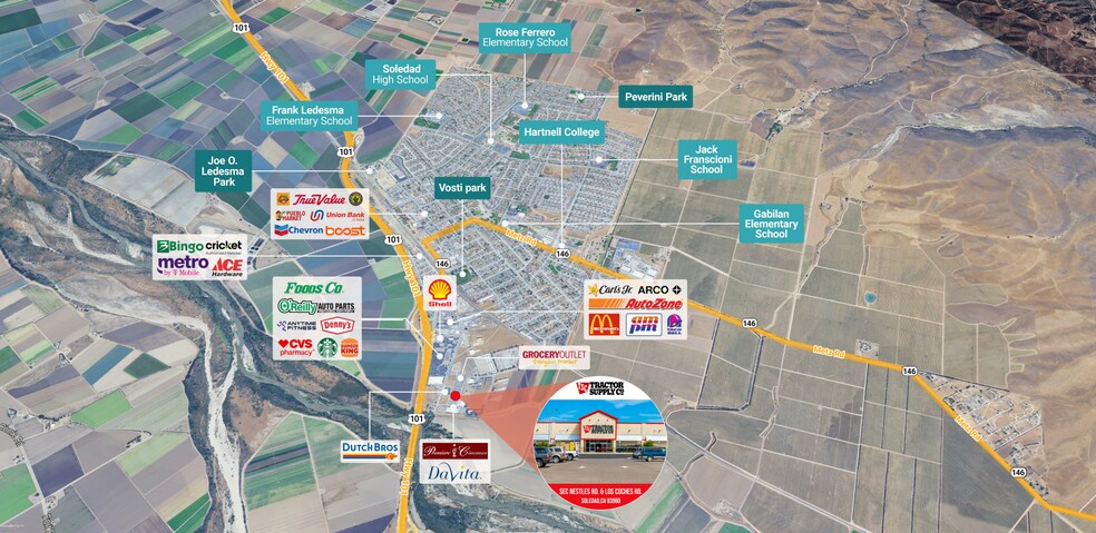 More Photos Of Tractor Supply, Soledad General Retail For Sale