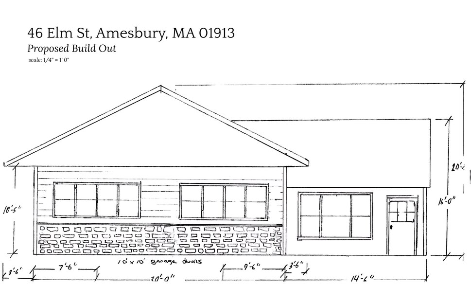 Primary Photo Of 46 Elm St, Amesbury Service Station For Lease