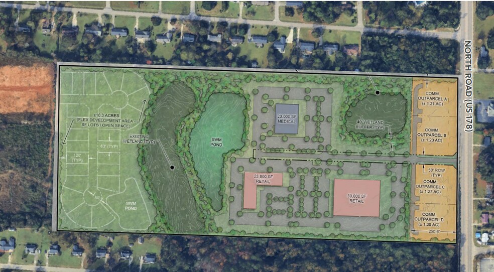 More Photos Of North Rd, Orangeburg Land For Sale