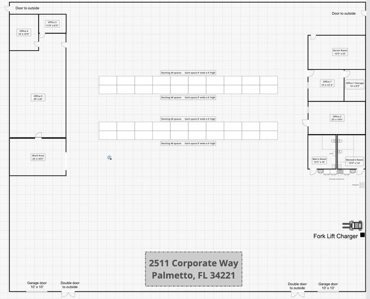 More Photos Of 2511 Corporate Way, Palmetto Light Distribution For Lease