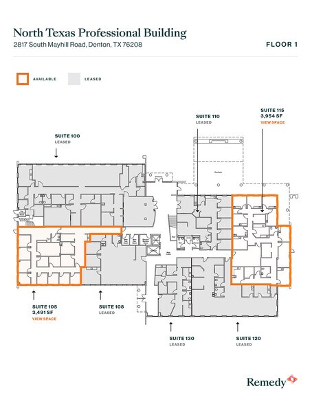 More Photos Of 2817 S Mayhill Rd, Denton Medical For Lease