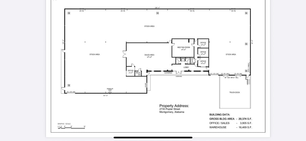 More Photos Of 2735 Poplar St, Montgomery Warehouse For Lease