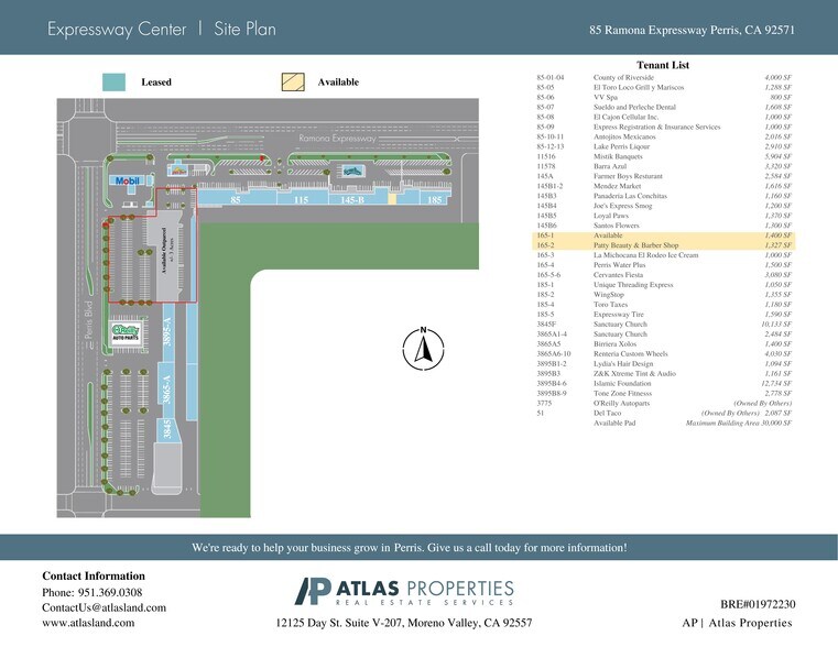 More Photos Of 85-185 Ramona Expy, Perris Unknown For Lease