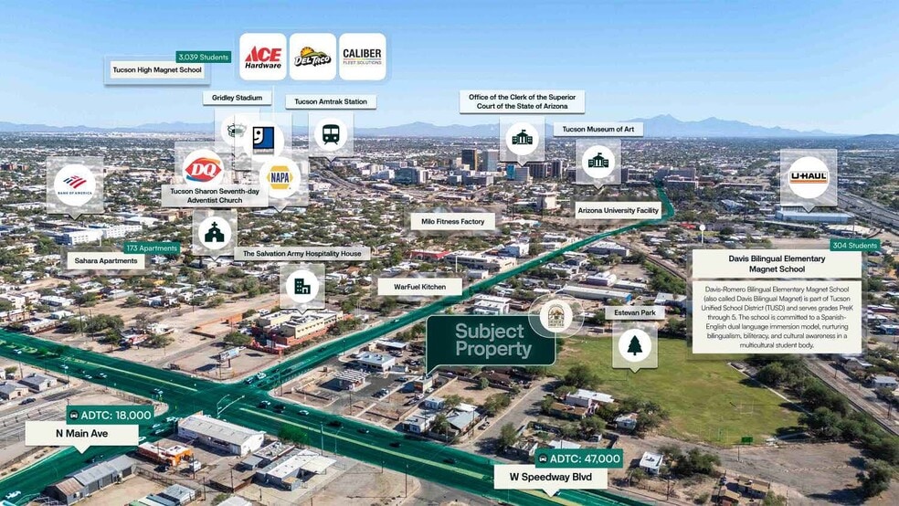 More Photos Of 419 W Speedway Blvd, Tucson Fast Food For Sale