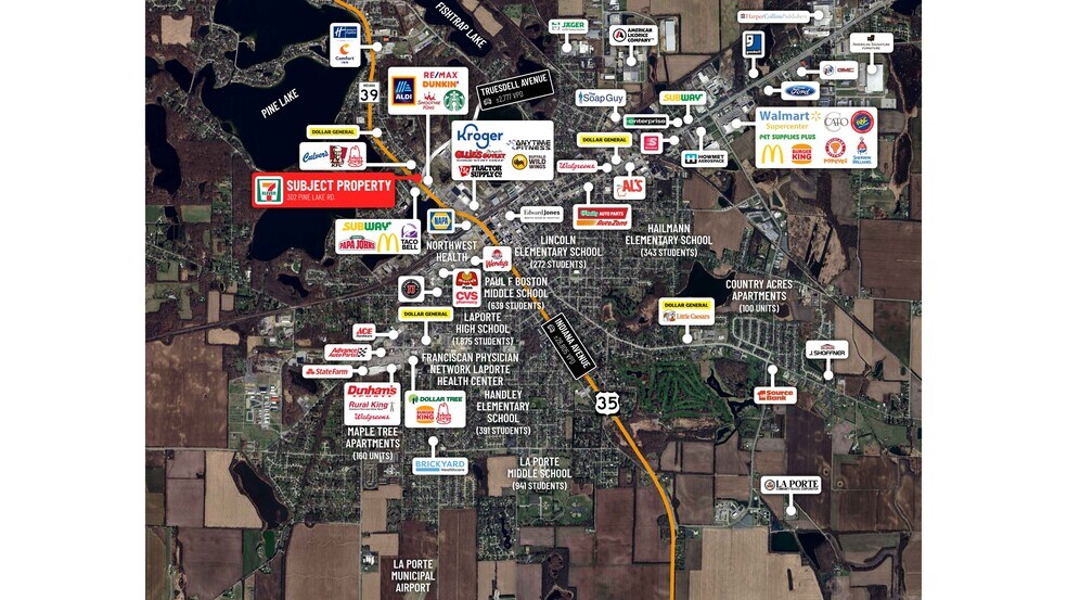 More Photos Of 201 Pine Lake Ave, La Porte Convenience Store For Sale