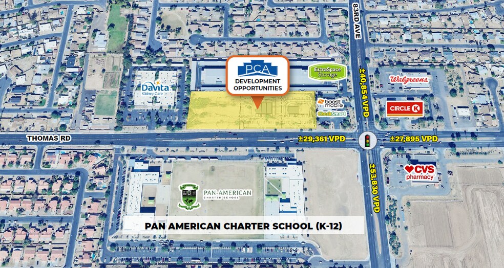 Primary Photo Of 83rd Avenue & Thomas Rd, Phoenix Land For Sale