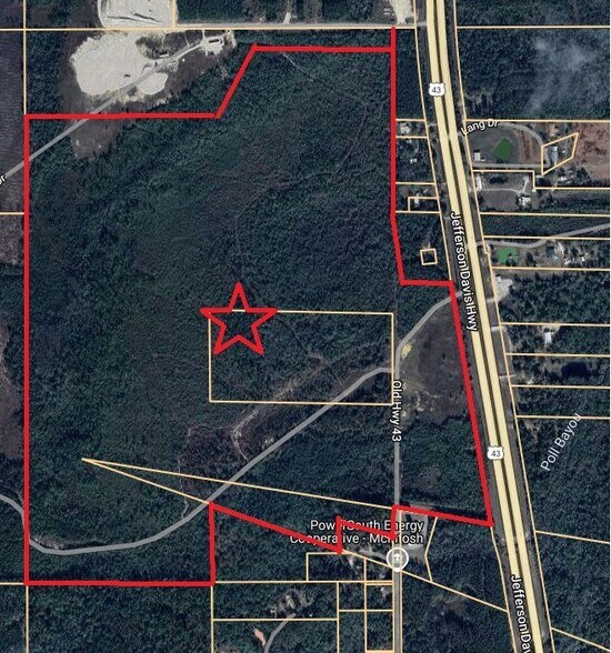 More Photos Of 223 Acres on Hwy 43, Calvert Land For Sale