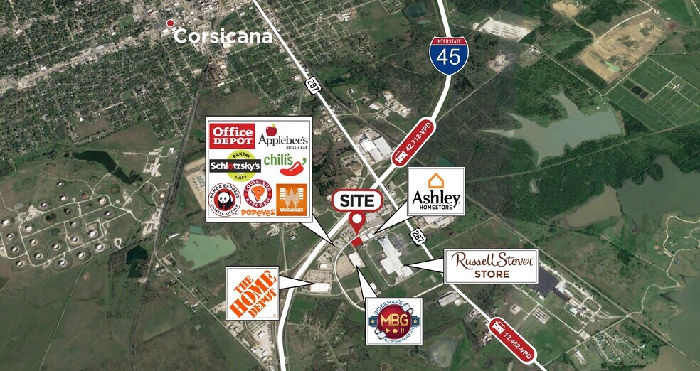 More Photos Of 0 Corsicana Crossing Blvd, Corsicana Land For Lease