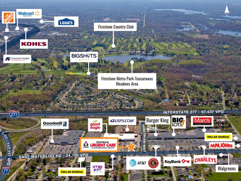 More Photos Of 472 E Waterloo Rd, Akron Storefront Retail Office For Sale