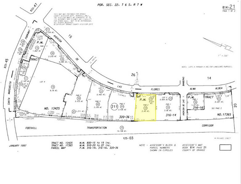More Photos Of 30605 Avenida de las Flores, Rancho Santa Margarita Land For Lease