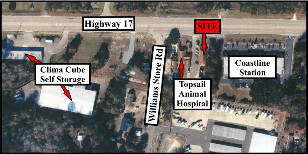 More Photos Of 16356 Highway 17, Hampstead Office For Lease