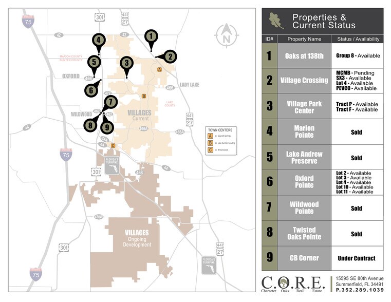 More Photos Of CR-466 Near The Villages, The Villages Land For Sale