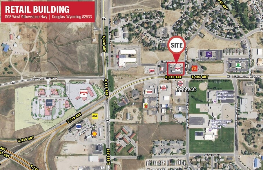 More Photos Of 1108 Yellowstone Hwy, Douglas Freestanding For Sale