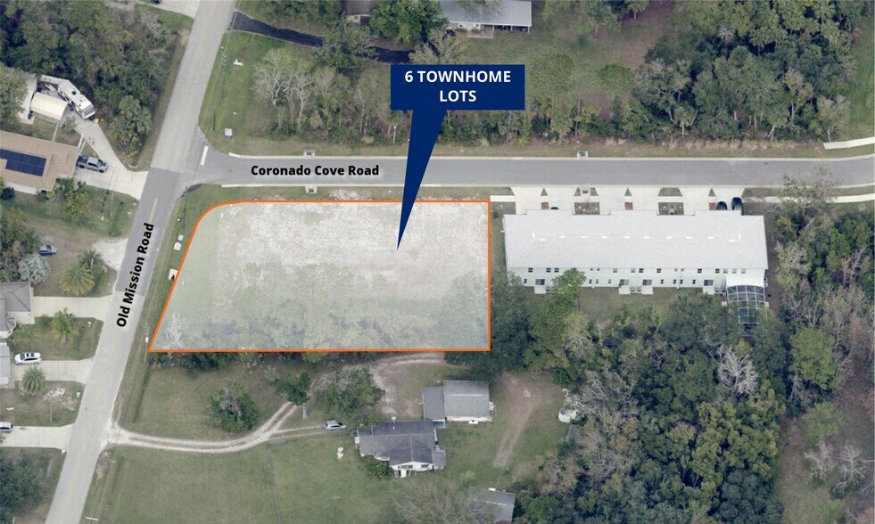 Primary Photo Of 563 Coronado Cove Rd, New Smyrna Beach Land For Sale