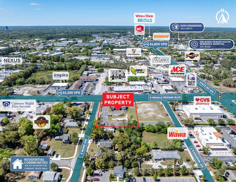 More Photos Of 189 S Ronald Reagan Blvd, Longwood Freestanding For Sale