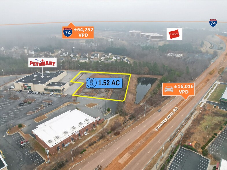 More Photos Of 3320 E Hanes Mill Rd, Winston-Salem Land For Sale