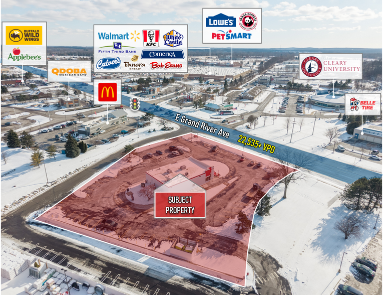 More Photos Of 3667 E Grand River Ave, Howell Fast Food For Sale