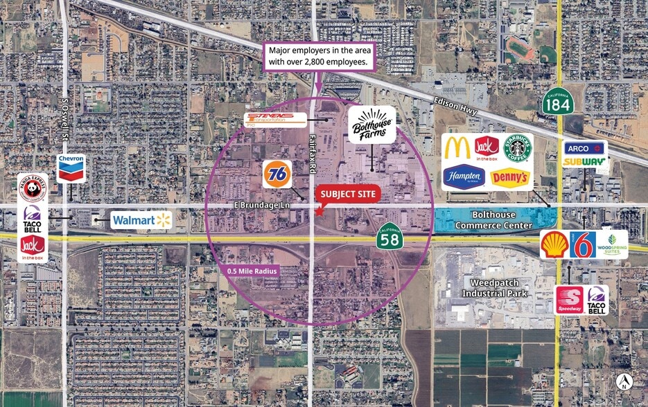 More Photos Of 6529 E Brundage Ln, Bakersfield Freestanding For Lease