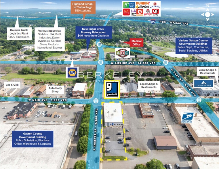 More Photos Of 359 W Main Ave, Gastonia Office For Sale
