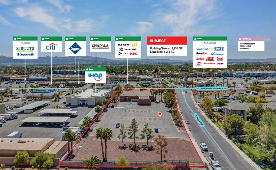 More Photos Of 3210 E Tropicana Ave, Las Vegas Medical For Lease