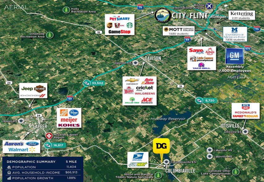 More Photos Of 4276 Levalley Rd, Columbiaville Freestanding For Sale